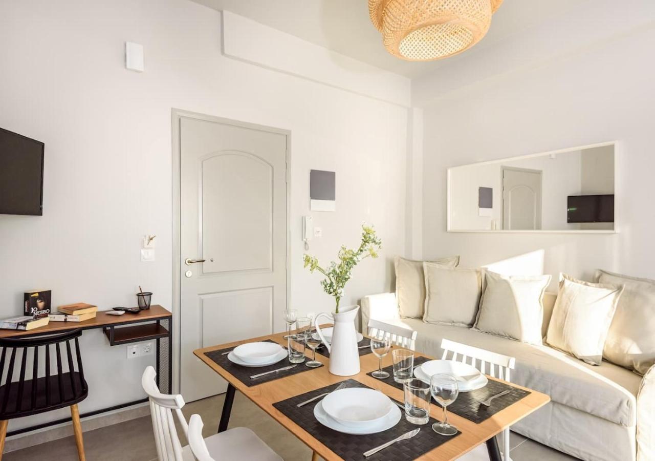 Cosy Apartment Evdoxia Chania  Buitenkant foto